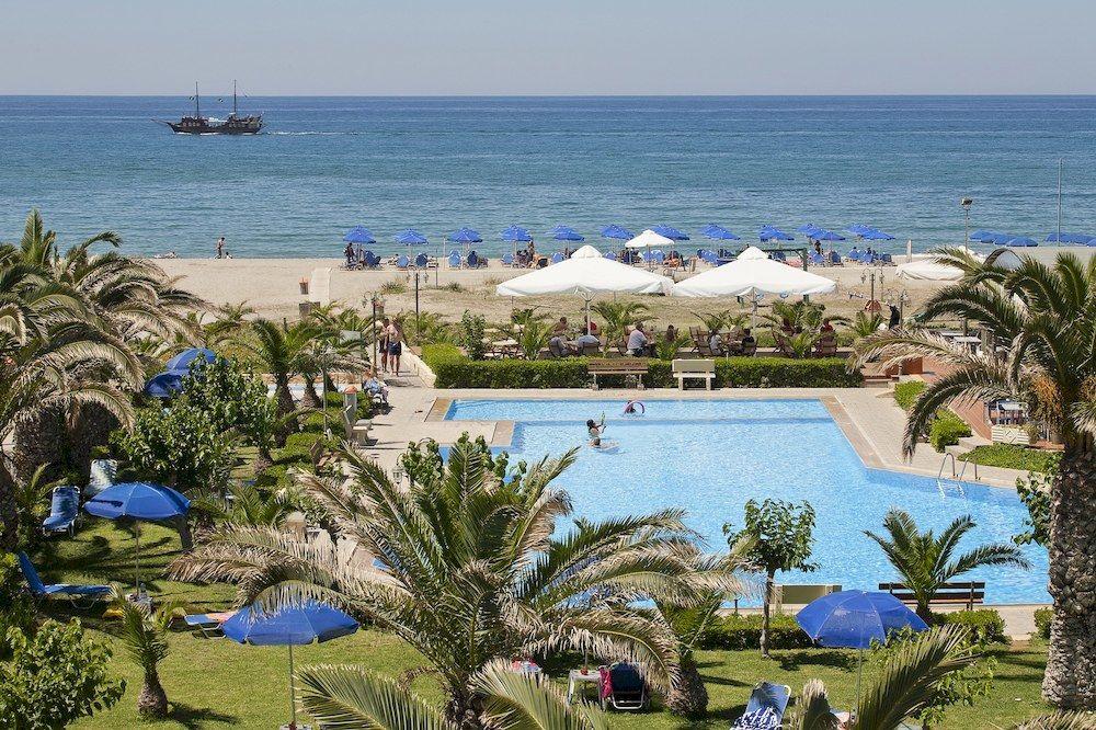 Marinos Beach Hotel Platanes  Bagian luar foto